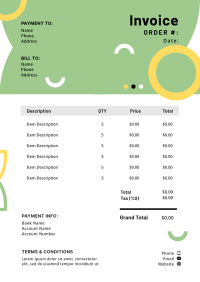 Solutions Invoice example 3