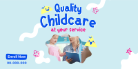 Quality Childcare Services Twitter Post