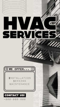 Y2K HVAC Service TikTok Video