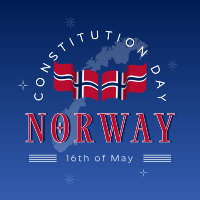 Norway National Day Instagram Post