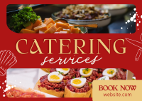 Savory Catering Services Postcard