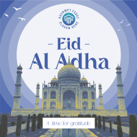 Eid Al Adha Temple Instagram Post Image Preview