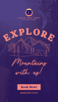 Explore Mountains Instagram Story