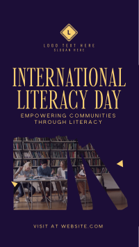 International Literacy Day TikTok Video