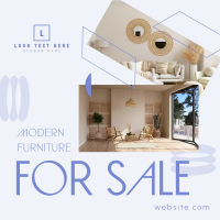 Modern Furniture Sale Instagram Post