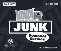 Junk Removal Stickers Facebook Post