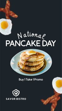 Breakfast Pancake Facebook Story Image Preview