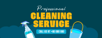 Cleaning Service Professional Facebook Cover Image Preview