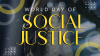 Social Justice Day Animation