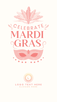 Celebrate Mardi Gras Facebook Story