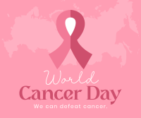 We Can Defeat Cancer Facebook Post