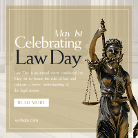 Lady Justice Law Day Instagram Post