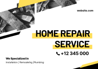 Modern Repair Service Postcard