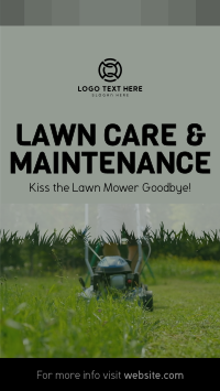 Lawn Care and Maintenance Facebook Story