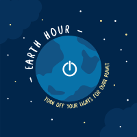 Earth Hour Switch Instagram Post