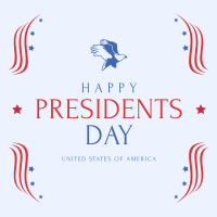 Happy Presidents Day Instagram Post Design