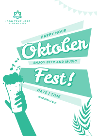 Oktoberfest Beer Promo Poster