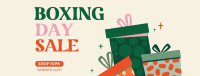 Boxing Day Flash Sale Facebook Cover Image Preview