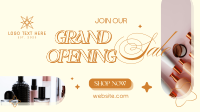 Grand Opening Sale Facebook Event Cover