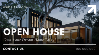 Modern Open House Today Animation