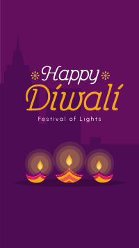 Diwali Celebration Facebook Story