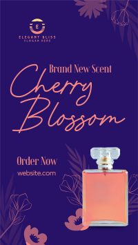 Elegant Flowery Perfume Facebook Story Image Preview