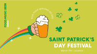 Saint Patrick's Fest Facebook Event Cover