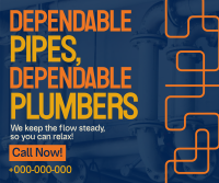 Modern Plumbing Services Facebook Post