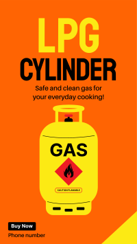 Gas Cylinder Facebook Story