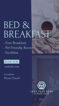 Bed and Breakfast Services Instagram Story