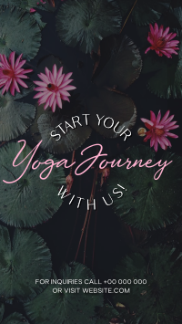 Yoga Journey Instagram Story