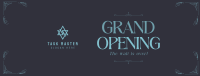 Elegant Grand Opening Facebook Cover Image Preview