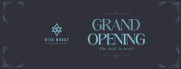 Elegant Grand Opening Facebook Cover Image Preview