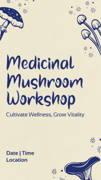 Monoline Mushroom Workshop TikTok Video