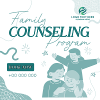 Family Counseling Instagram Post Design