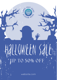 Spooky Trees Sale Flyer