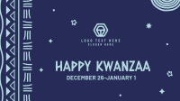 Magical Kwanzaa Zoom Background