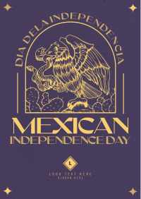 Retro Mexican Independence Day Flyer