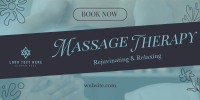 Massage Therapy Twitter Post