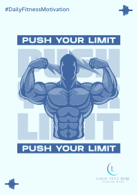 Push Your Limit Fitness Flyer