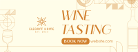 Elegant Wine Tasting Facebook Cover Image Preview