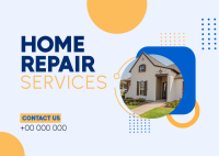 House Repair Service Expert Generic Offer Postcard