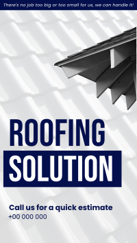 Roofing Solution Facebook Story