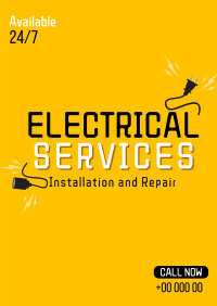 Electrical Service Poster