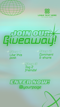 Retro Pop Giveaway Instagram Story