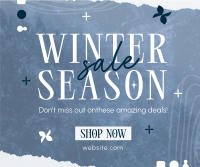 Cold Winter Sale Facebook Post