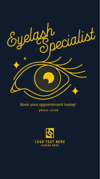 Eyelash Specialist Facebook Story