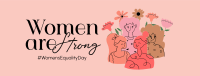 Strong Girls Appreciation Facebook Cover