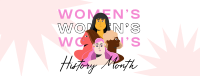 Pretty Women's Month Facebook Cover