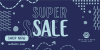 Quirky Super Sale Twitter Post